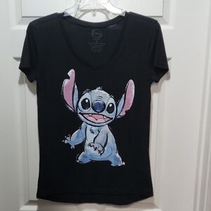 Disney Stitch Black Tee